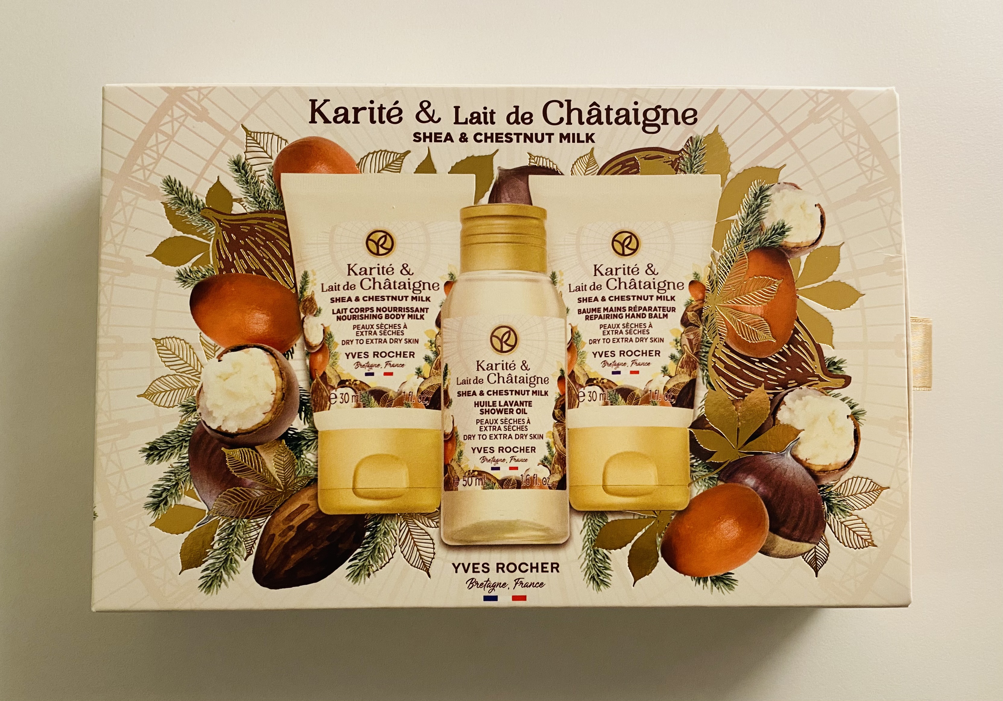 Coffret Karité et lait de Châtaigne